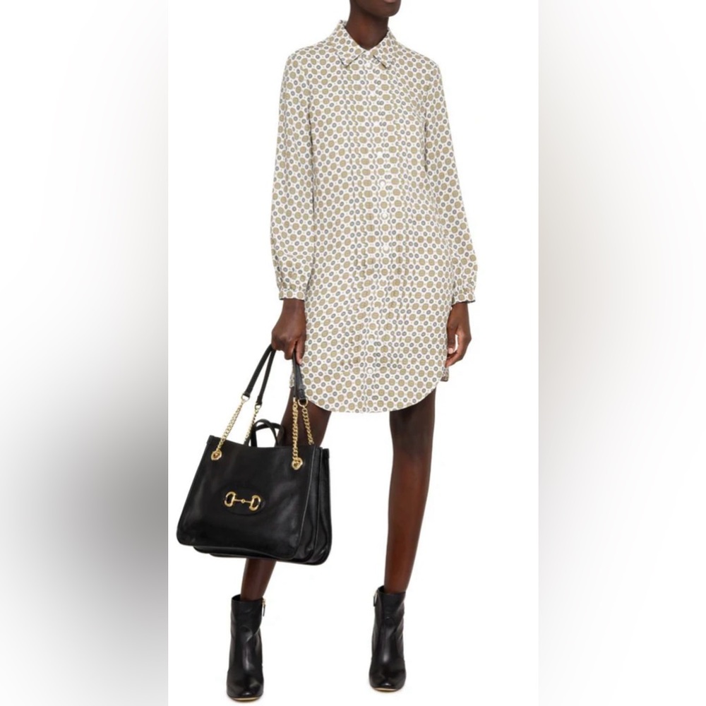 TORY BURCH CORA PRINTED SHIRTDRESS